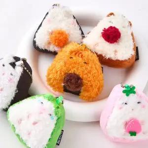 [꼬마스타]오니기리햄 미니 키링 5cm-랜덤