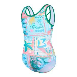 [롯데백화점]레노마 여아 야자수 U백 원피스 수영복 GF2F801