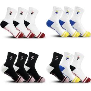 까스텔바작 여자골프 중목 3족 CSW-125양말 스포츠 여성 뚜꺼운 삭스 운동 데일리 패션