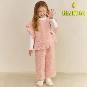 [헤이미니] 쁘띠하트퀼팅벨벳상하복