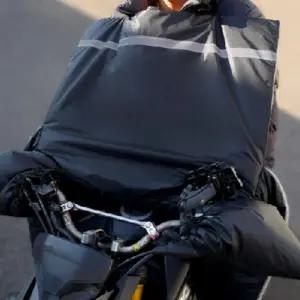바이크 가림막 겨울 오토바이 라이더 방한 바람막이