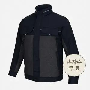 겨울 작업복 단체 근무복 상의 남자 패딩 방한복 반사띠 펜꽂이 점퍼 UBS-1509