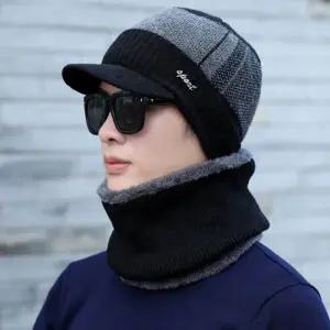 남성 겨울 외출 야외작업 낚시 모자 넥워머 세트얇은비니 창없는 여름 숏비니 망사 골지 니트 스님 수면 스