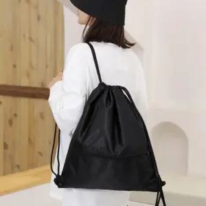 스포츠 백팩 이지 트래블 스트링 데일리끈백팩 파우치 실내화주머니 나일론 경량배낭 여성 복조리