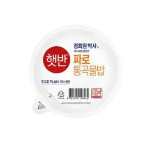 정희원 교수 햇반 라이스플랜 파로통곡물밥 190g 12개