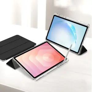 [랩씨] 갤럭시탭 S11 클리어 슬림핏 케이스 S펜 수납 스마트커버