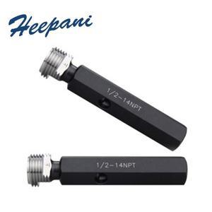 테이퍼 파이프 나사 플러그 게이지 NPT1/8 1/4 3/8 1인치-11.5 go nogo 피치