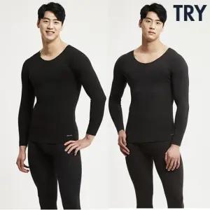 트라이 심프리 무봉제 남성 내의 상하 1세트(F01)