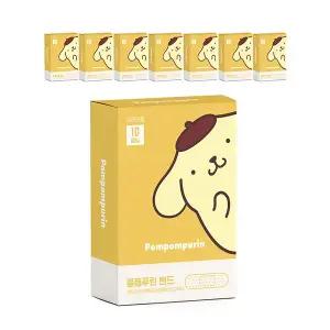 [유통기한 임박] 아텍스 산리오 더밴드 패턴밴드 폼폼푸린, 10입, 8개