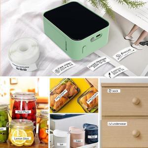 P15 휴대용 무선 블루투스 열전사 프린터  라벨 무 접착 인쇄기 스티커 기계 핫