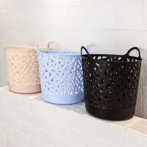 아임홈리빙 LINE 스탠다드 통기성 좋은 말랑한 빨래바구니 40L 1P 2P