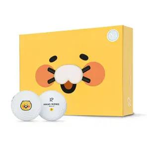 [KAKAO][카카오프렌즈 골프] R2 골프공 춘식이 페이스 에디션(12알)
