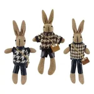 멋쟁이 토끼인형키링 열쇠고리 키홀더