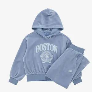 뉴발란스키즈 벨로아 후드 변형 셋업 NK9YE4813G-51 트레이닝