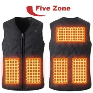 Five Zone 온열 발열조끼 배터리포함