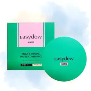 대웅제약 이지듀 멜라 비 토닝 매트 커버 팩트 19g 1개 21호 내추럴 매트커버쿠션