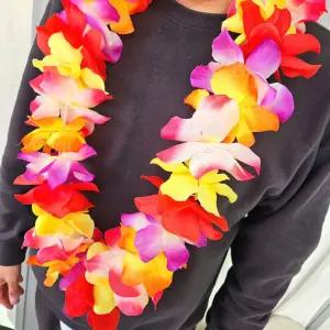 꽃목걸이 하와이 조화 축제 시상 nwo5+9oZp