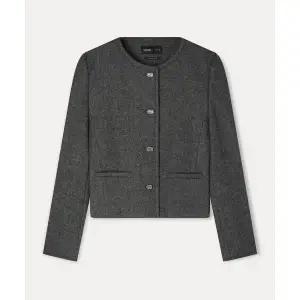 미쏘 울 라운드넥 자켓_MIWJKFT2PG 584199