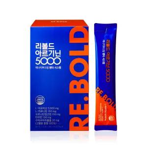 [소비기한 26.01.04]리볼드 아르기닌 5000 액상스틱 14p 280ml 1박스(2주분) 에너지드링크 맛