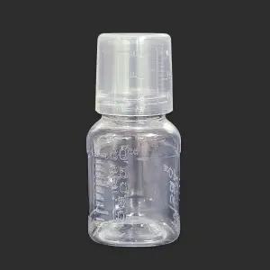 신영 PET 투명 30ml 컵 투약병 100개 x 1봉 아기 어린이 약병 약국 약통 약병 물약통 시럽병 소스통