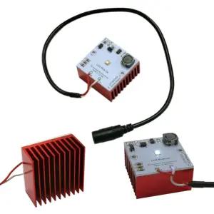 UV LED 자외선 모듈 1p 조사기 파장 365nm DC12V 아답터 고출력모듈