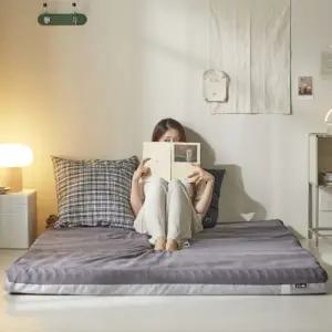 잠스쿨 떡실신 토퍼매트리스 접이식 침대 바닥 3단 수면매트 8cm MS(멀티싱글) M