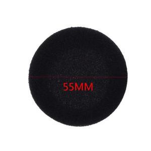 55mm 스폰지 폼 패드 이어 5세트/10개 헤드셋 용 헤드폰 커버 2.15 