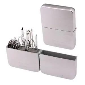 [하프클럽/]선물용 휴대용 발톱깎이 정리함 크롬마감 손톱깎이