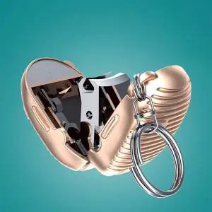 [하프클럽/]소형 발톱 정리기 휴대용 스텐레스 손톱 깎기 키링 날카로운 관