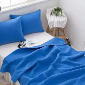 [골드스마일]기획전) 인기 (여름이불 퓨어블루 순면워싱여름이불