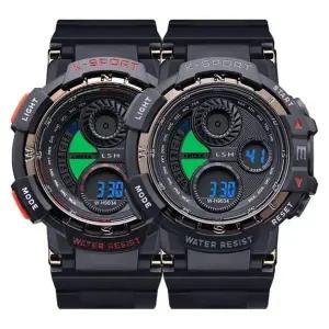 [골드스마일]디지털 방수 손목시계 TC2 스타일 전자시계 고급 기능 내구성 시계