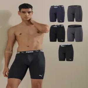 푸마 바디웨어 남성 메쉬 블랙에디션 롱드로즈 5종세트