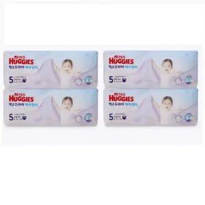 [웰빙창고] 하기스 2025 맥스드라이 에어 5단계 공용 (40매x4팩) 팬티형