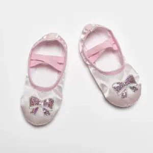 [아우트]공단리본 여아발레슈즈 발레슈즈