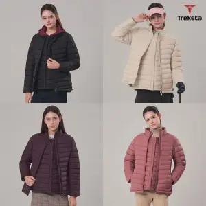 트렉스타 여성 패딩자켓+베스트 세트