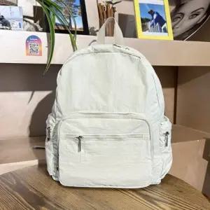 복조리 미니백팩 라탄 비닐 나일론 바스락 여성백팩