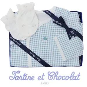 [갤러리아] (쇼콜라/임신/출산/백일/돌/조카) 캐릿배냇저고리 (M) + 홀스손싸개 2종세트