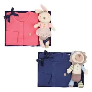 [갤러리아] (쌍둥이출산,백일,돌,예쁜내의세트)드레곤모달내의애착인형2벌세트(A1A-23380)