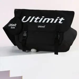 ( )책가방 메신저백 학생 보조 파우치 가방 블랙