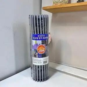 고품질 그레이 튜브매트 45x90 미끄럼방지 욕실깔판 (WFFOGDB)