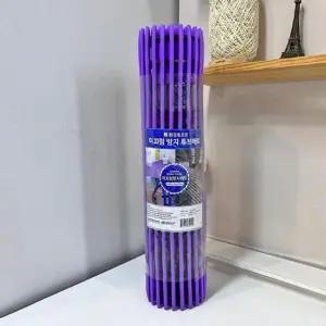 고품질 튜브매트 60x90 미끄럼방지 퍼플 욕실깔판 (WFFOGEF)