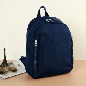 ( )여행 여성 캐주얼 배낭 수납 단체 가방 백팩 네이비