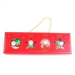 ( )126C 3500 크리스마스 팬시피아 산타의 선물 케이스 5개세트