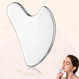 [골드스마일]미니 괄사 파우치 세트 두피괄사 하트 얼굴 괄사마사지기