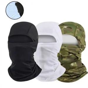 쿨 여름 바라클라바 스판 에어메쉬 넥 목토시 얼굴마스크 오토바이마스크 여름 사계절워머 전면 보온 사이