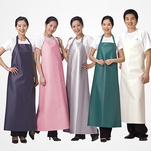 HBLN 양면 유광 비닐 앞치마(롱)