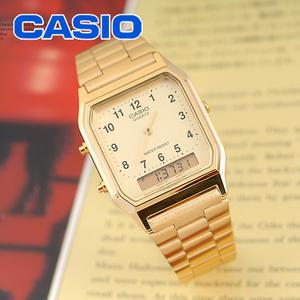 정품 국내발송 카시오 AQ-230GA-9B 빈티지 금장메탈시계 패션시계