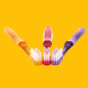 치과납품/교정칫솔 10개/교정용 치아교정칫솔