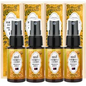 네이처그랜드 호주 프로폴리스 스프레이 30ml 4병 호주산 구강 뿌리는 액상 원액 플라보노이드 propolis