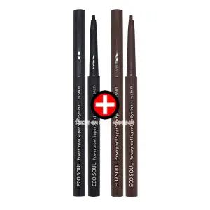 1+1 더샘 에코 소울 파워프루프 초슬림 아이라이너